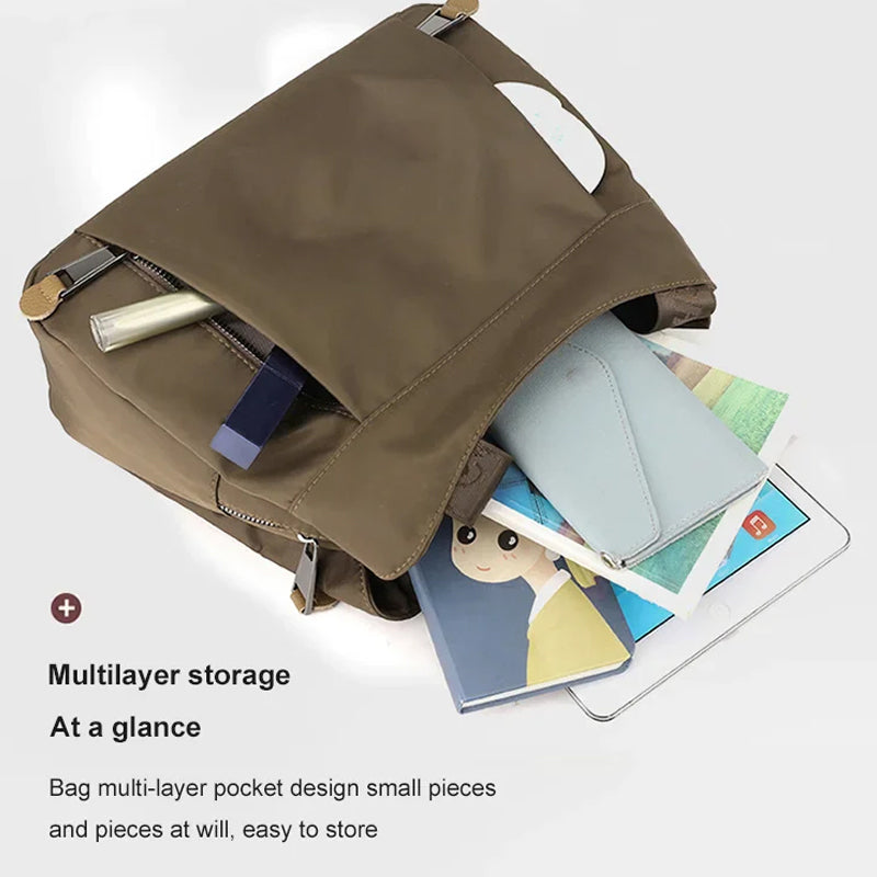 Nexa Crossbody Bag | Large Capacity, Water-Resistant Nylon for Women 4