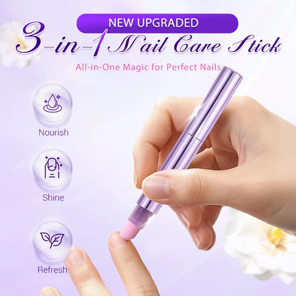 Nexa Nail Care Pen | 3-in-1 Cuticle Remover, Polish Remover & Oil Treatment 1