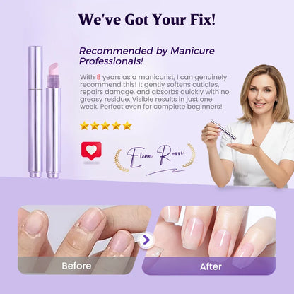 Nexa Nail Care Pen | 3-in-1 Cuticle Remover, Polish Remover & Oil Treatment 3