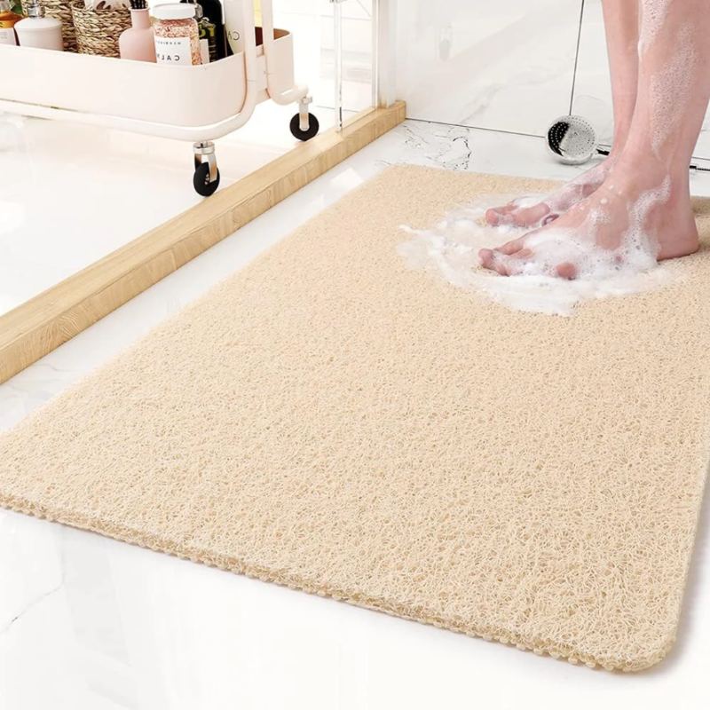 SlipGuard™ — Feel Secure and Plush Every Step in Your Shower