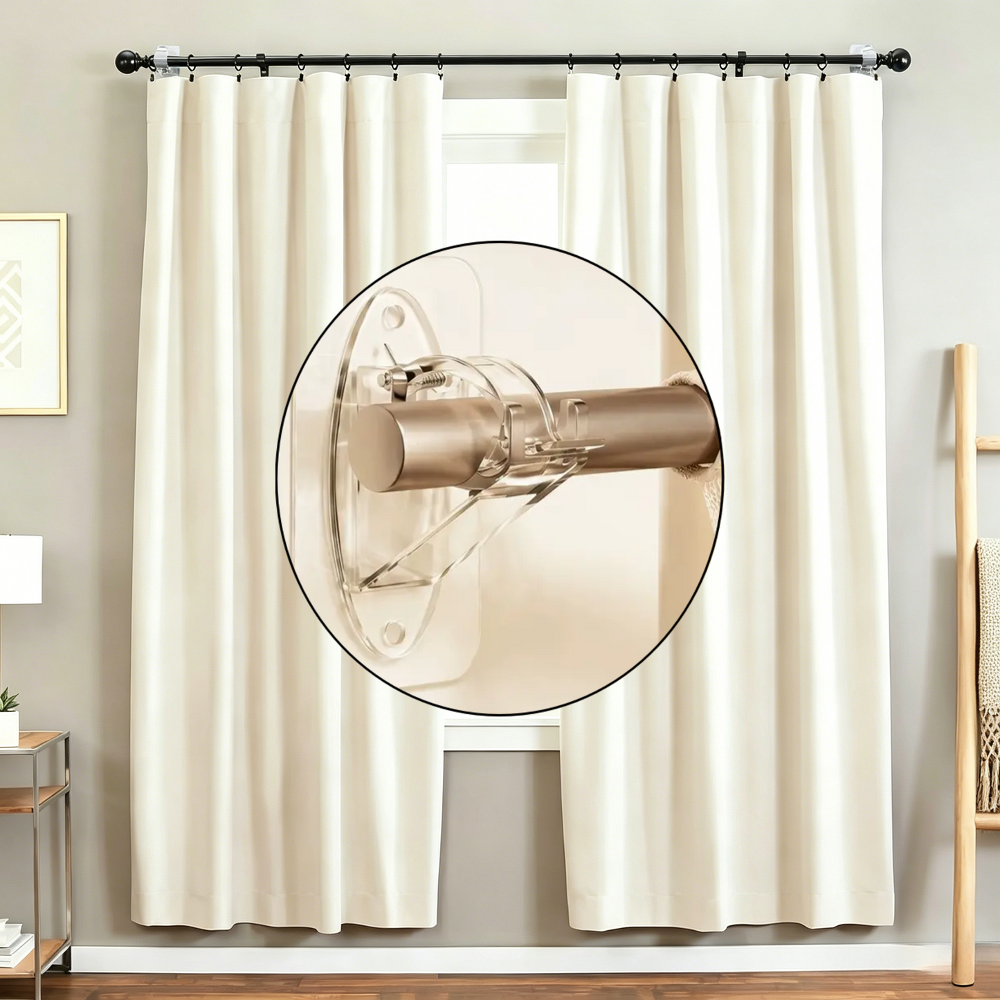 Nova Rod Brackets | Self-Adhesive, No Drill Required 4