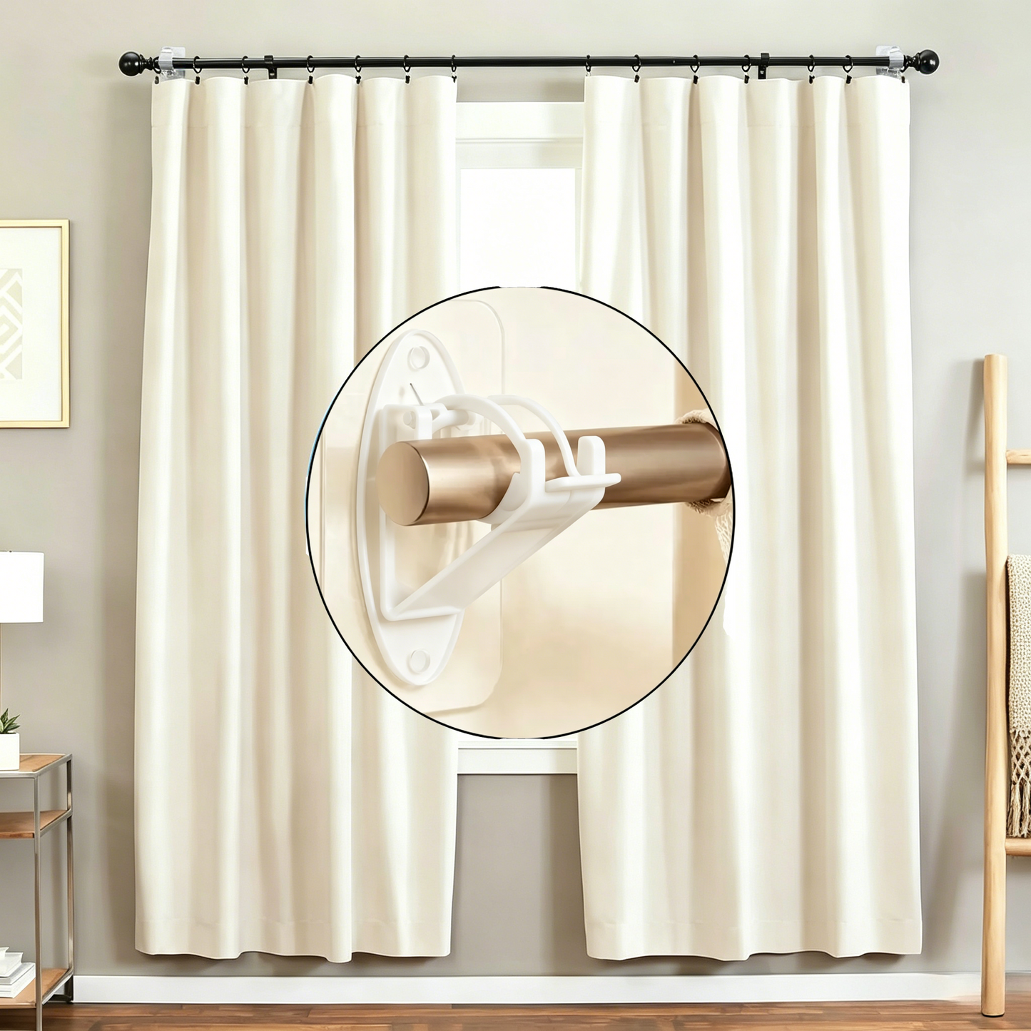 Nova Rod Brackets | Self-Adhesive, No Drill Required 5