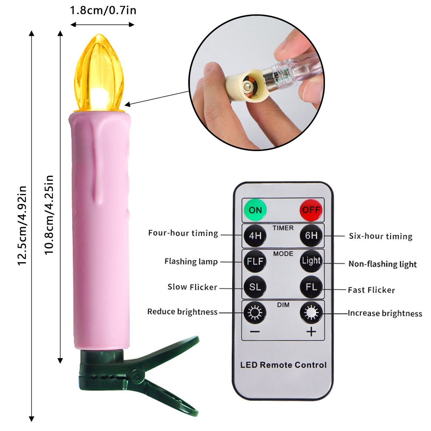 Flameless LED Candles 10 PACK™ — Creëer Direct Gezellige, Vuurvrije Magie