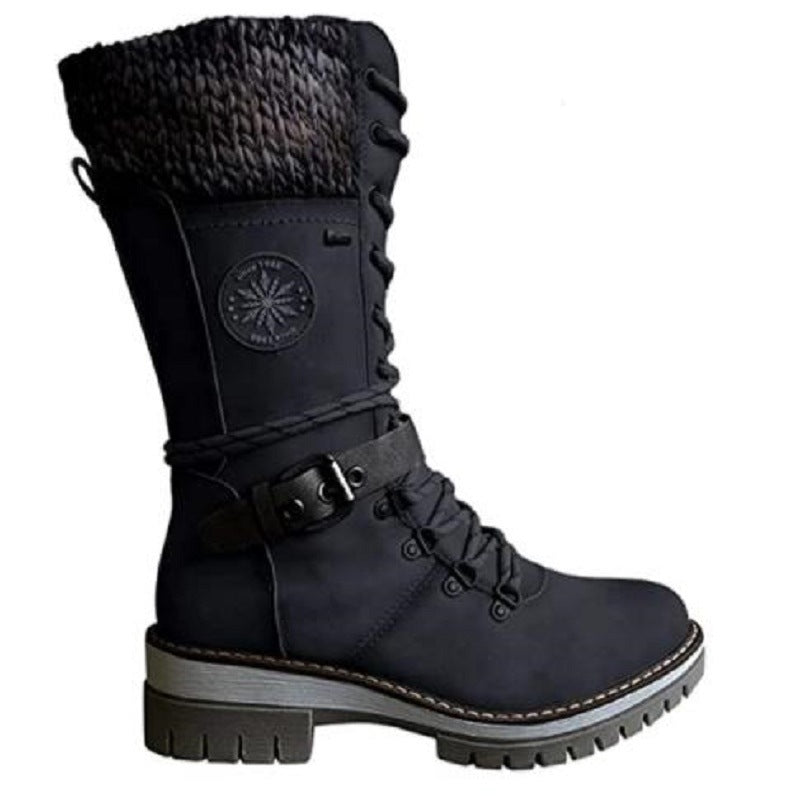 Glavren — Isolierte wasserdichte Winter-Schneestiefel für kaltes Wetter