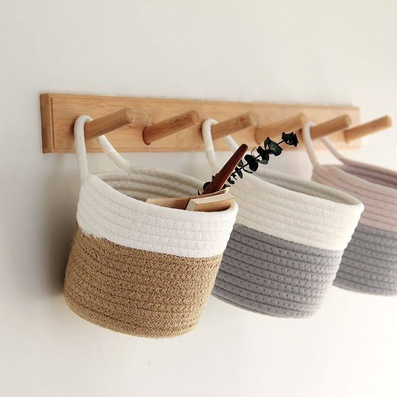 Handwoven Cotton Organizers™ — Instantly Free Your Space and Style Your Walls with Chic Clutter Control