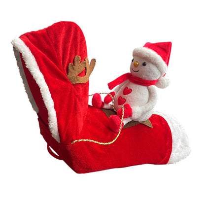 Fydro — Fantasia de Cachorro de Natal Macia com Ajuste Regulável
