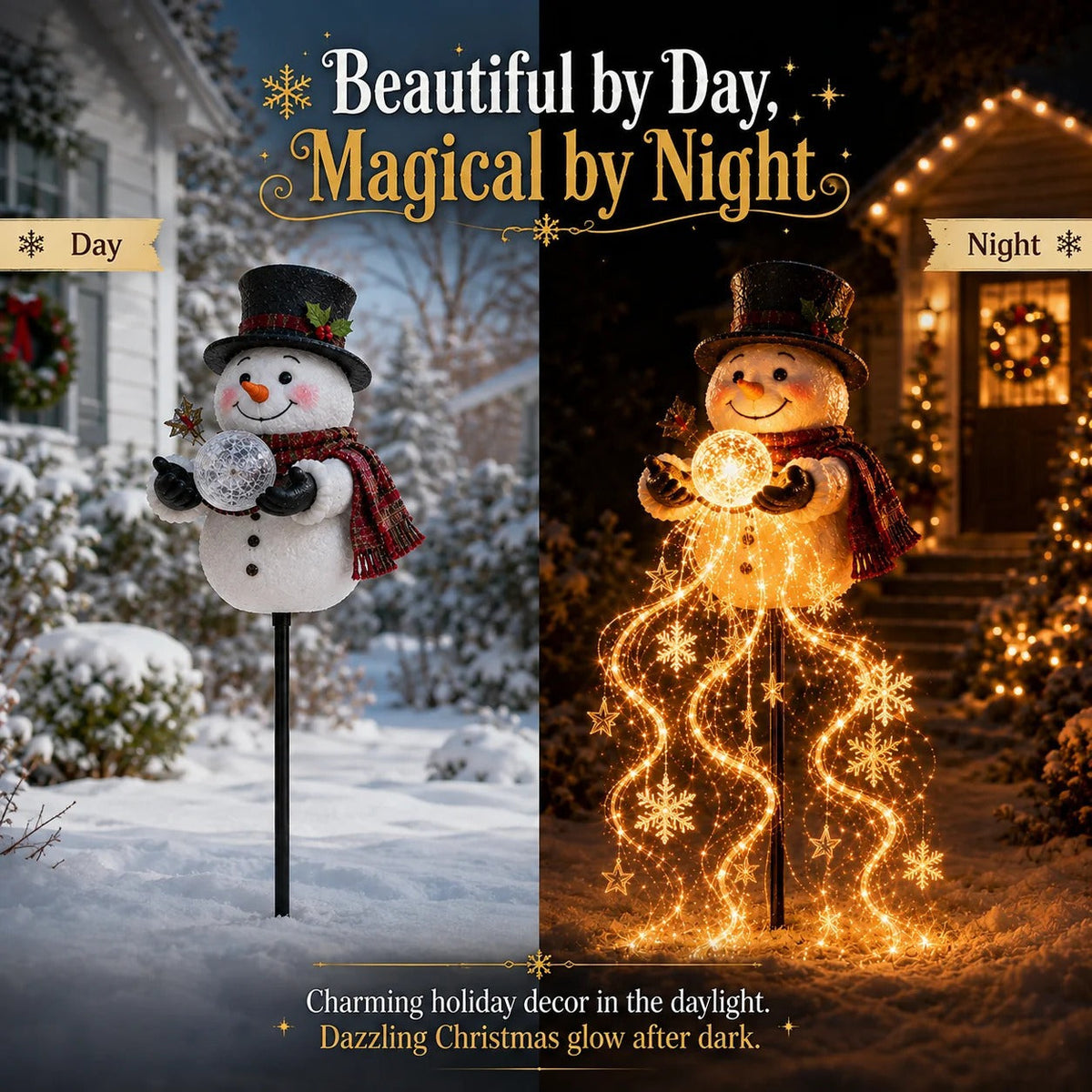 Luz de jardim de Natal com LEDs em movimento Merrypour™