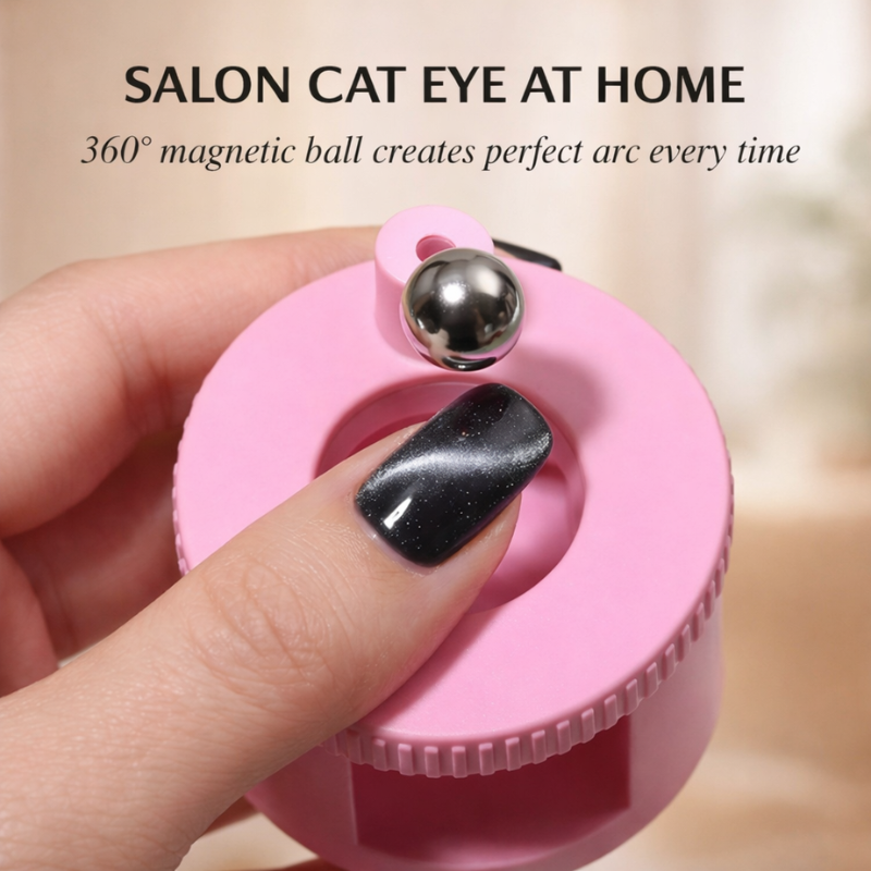 Opelle Cat Eye Negleværktøj | 360° Drejelig N40 Magnet, Bærbart Design