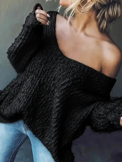Oriana Off-the-Shoulder Sweater | Lightweight, Casual Fit 7
