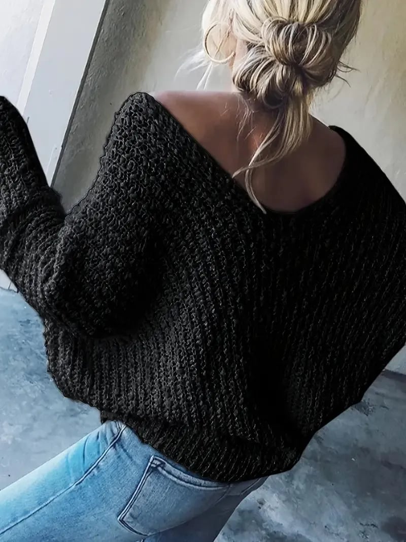 Oriana Off-the-Shoulder Sweater | Lightweight, Casual Fit 8