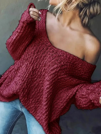 Oriana Off-the-Shoulder Sweater | Lightweight, Casual Fit 9
