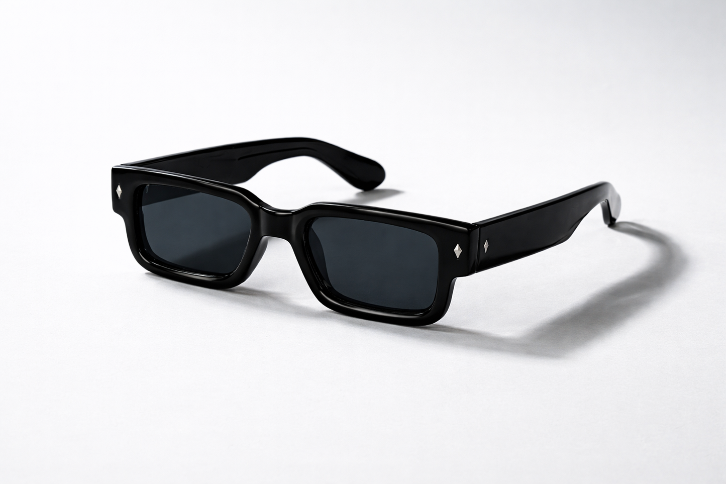 Parker Rectangular Sunglasses | Durable Acetate Frame 0