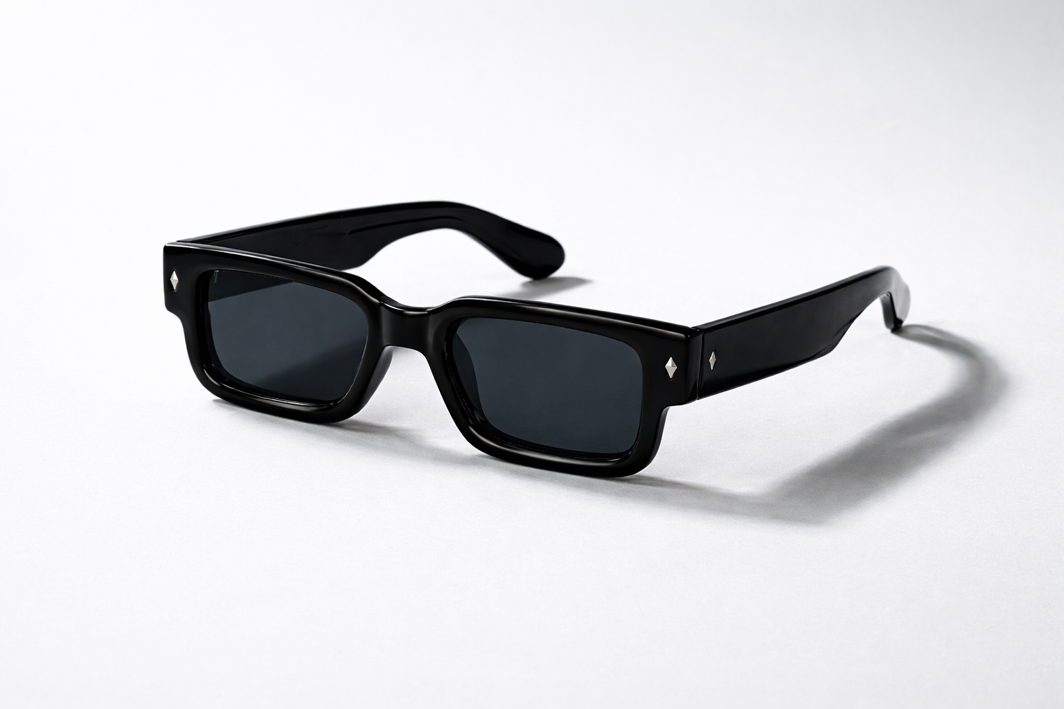 Parker Rectangular Sunglasses | Durable Acetate Frame 0