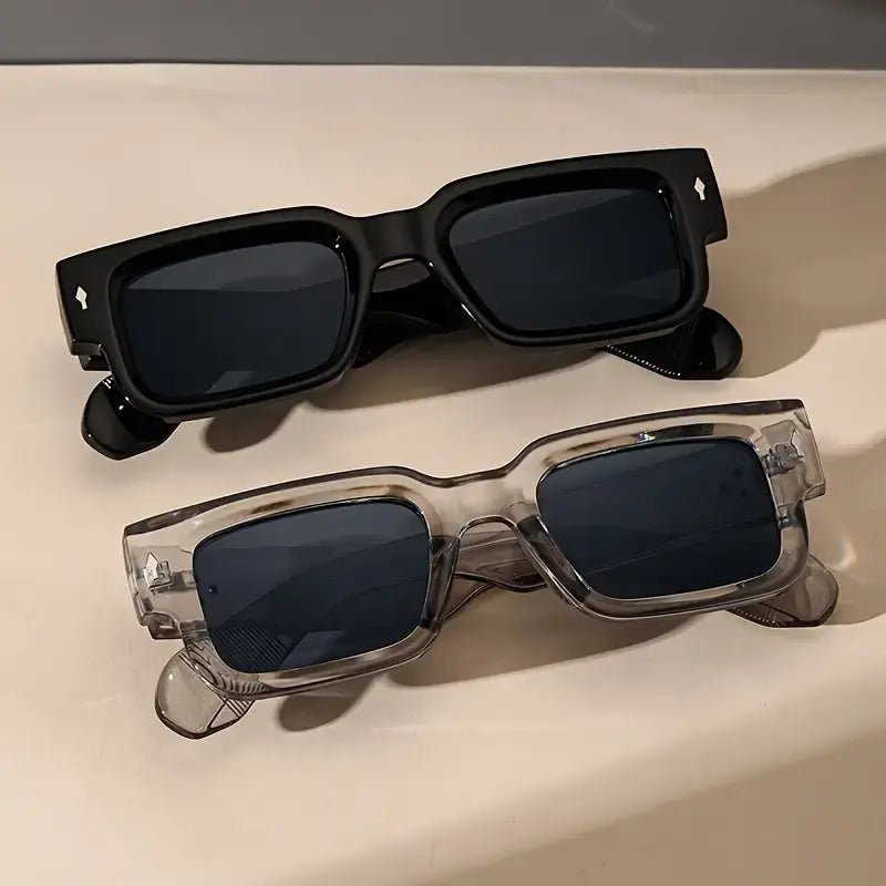 Parker Rectangular Sunglasses | Durable Acetate Frame 5