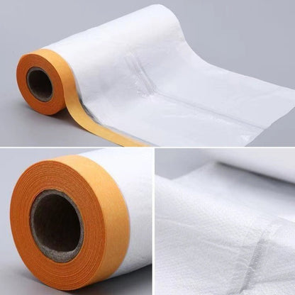 Pavo Barrier Film | Pre-Taped, Dust Protection, 10m x 1m 7