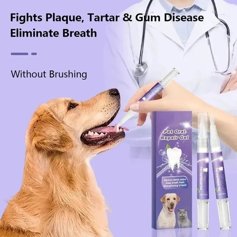Pawfect ústní regenerační gel | Bylinná formule pro čištění psích zubů