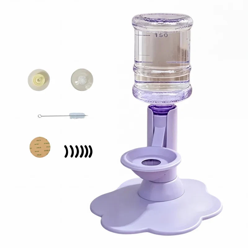 Pawtastic Cat Water Dispenser | Gravity-Fed, Leak-Proof 650 ml 0