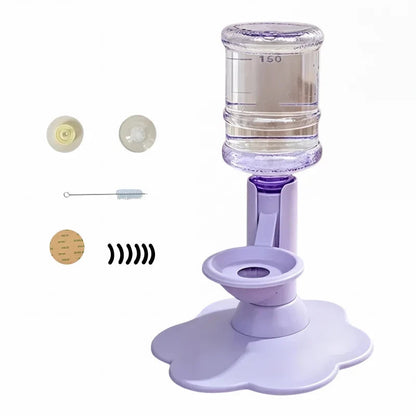 Pawtastic Cat Water Dispenser | Gravity-Fed, Leak-Proof 650 ml 0