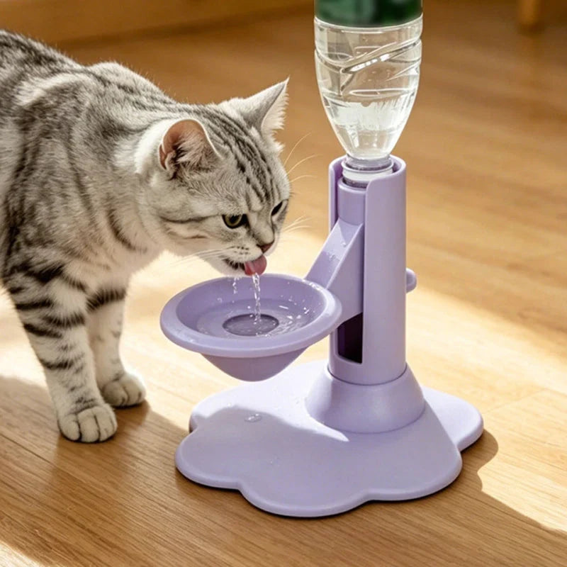 Pawtastic Cat Water Dispenser | Gravity-Fed, Leak-Proof 650 ml 2