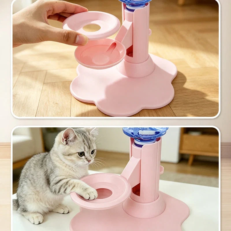 Pawtastic Cat Water Dispenser | Gravity-Fed, Leak-Proof 650 ml 8