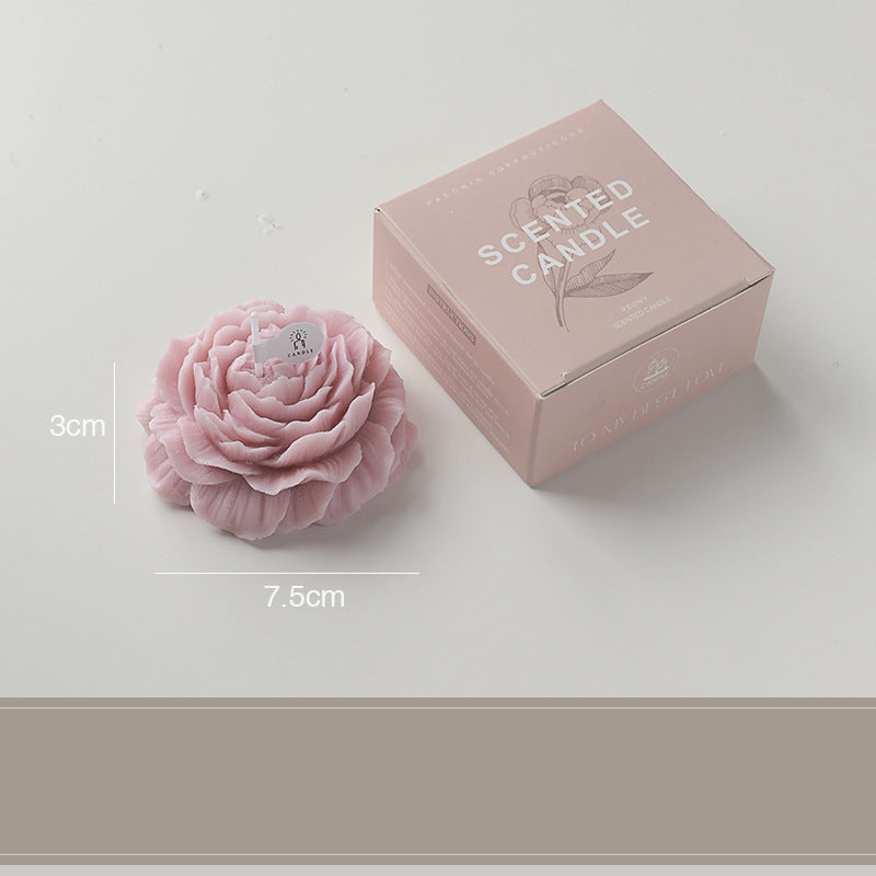 Pearly Peony Candle | Floral Scented Gift 11