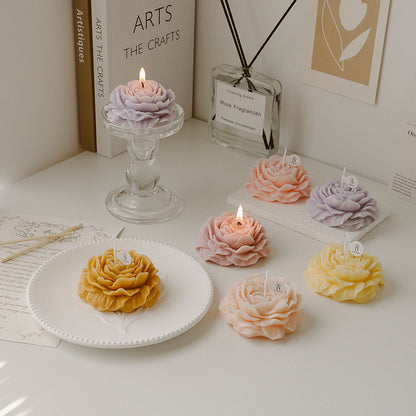 Pearly Peony Candle | Floral Scented Gift 4