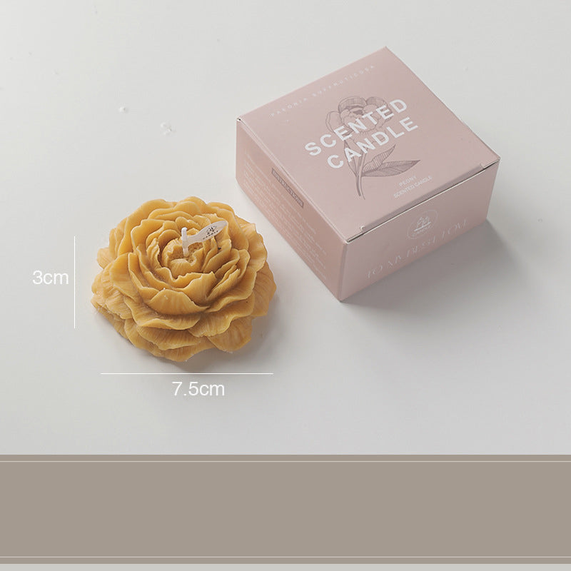 Pearly Peony Candle | Floral Scented Gift 6