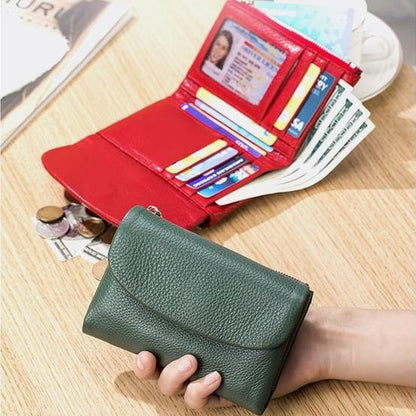 Pella Leather Wallet | Genuine Leather, Slim Design, Multi-Function 2