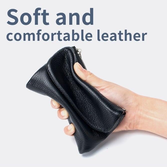 Pella Leather Wallet | Genuine Leather, Slim Design, Multi-Function 4