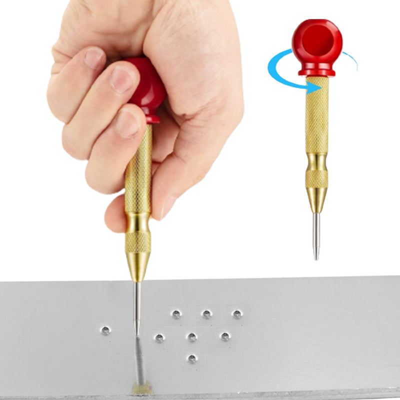 Penta Center Punch | Spring-Loaded Precision Tool 1