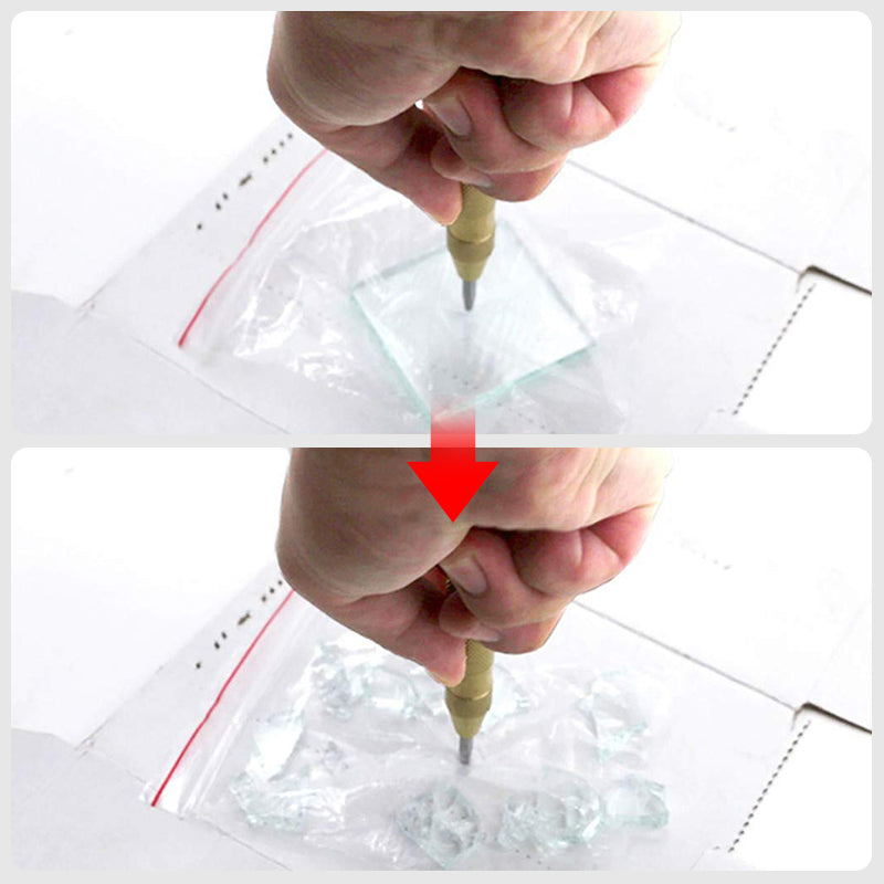 Penta Center Punch | Spring-Loaded Precision Tool 3