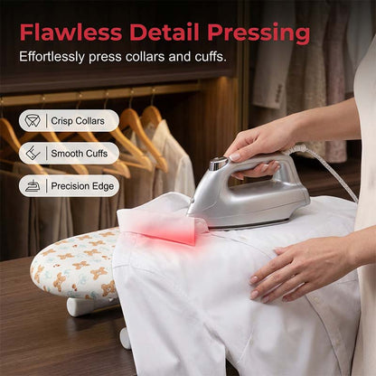 Pico Small Ironing Board | Compact Table Top Design, Foldable Metal Frame 4