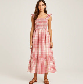 Pina Maxi Dress | Flattering Smocked Bodice, Lightweight Summer Dress 7