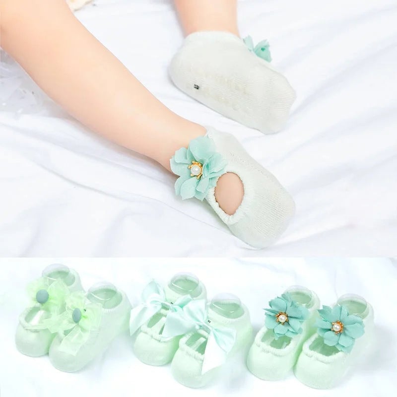 Pinky Baby Socks | Ultra-Soft Cotton Blend, Non-Slip 4