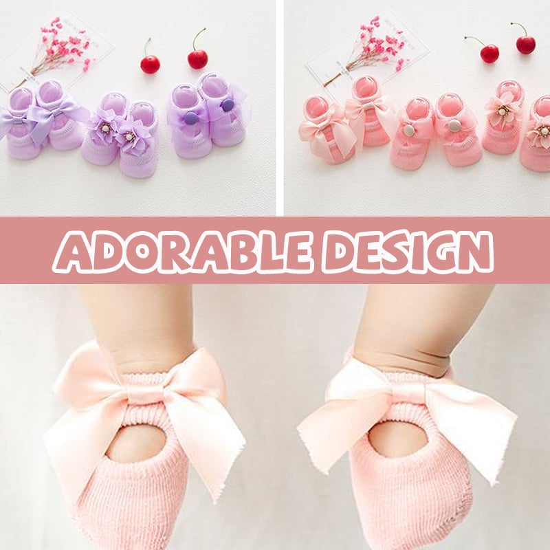 Pinky Baby Socks | Ultra-Soft Cotton Blend, Non-Slip 8
