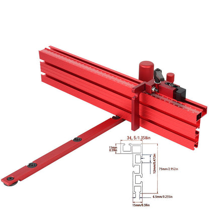 Pinnacle Miter Gauge | Precision Aluminum, Adjustable Angle 3