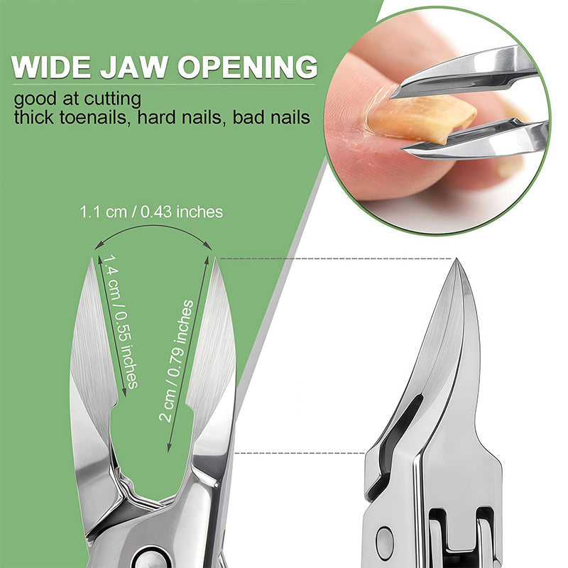 Pinnacle Toenail Clippers | Surgical-Grade Stainless Steel 3