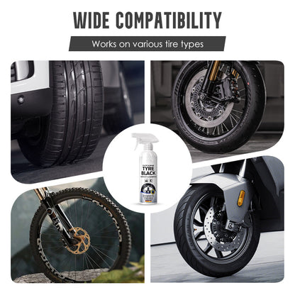 Plexi Tyre Shine Spray | Advanced Protection, Instant Black Finish 7