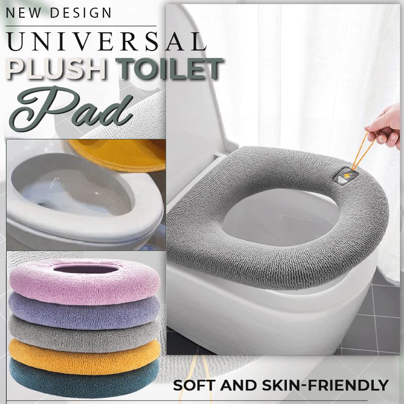 Plush Toilet Pad | Soft, Washable Comfort 0