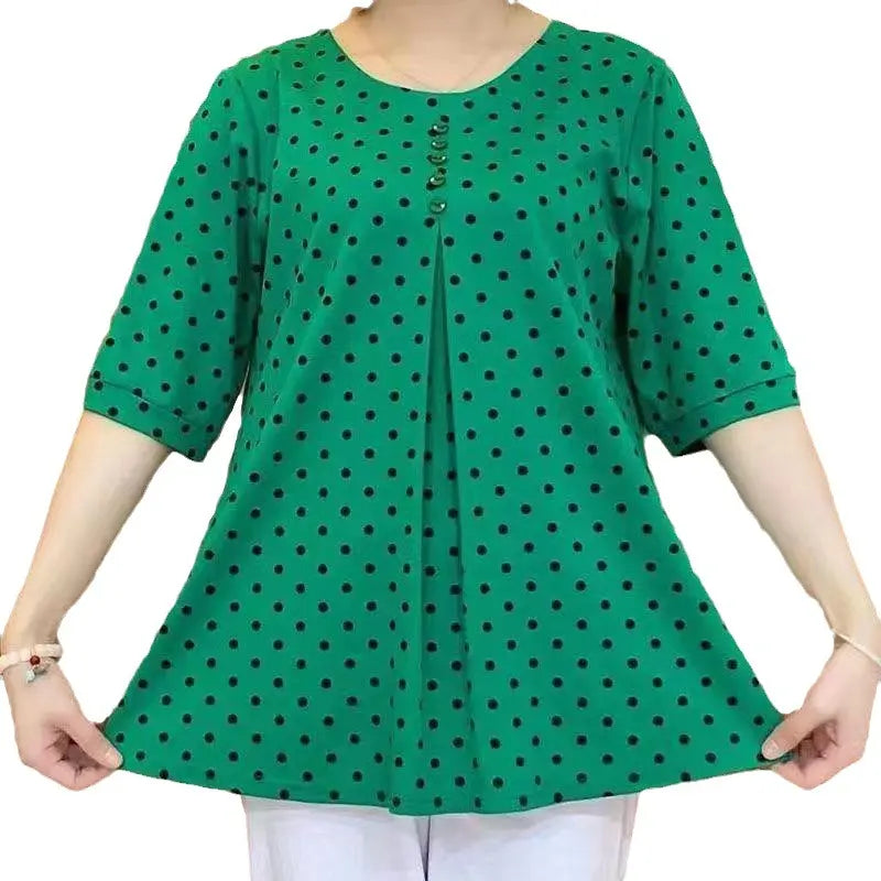 Pola Print Shirt | Elegant Polyester Design 5