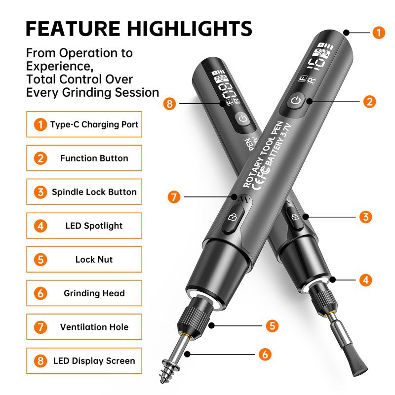 Polo Electric Polishing Kit | 6-Speed Control, 16,000 RPM Motor 6