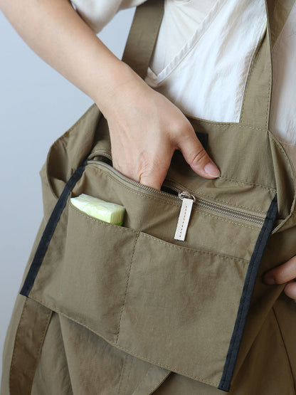 Polo Pocket Tote Bag | Spacious, Zippered Compartments, Water Bottle Pocket 7