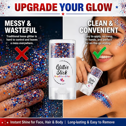Pride Glitter Stick | Water-Resistant, Non-Toxic, Easy Application 2