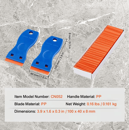 Primo Razor Blade Scraper | Durable Plastic, Ergonomic Handle 3