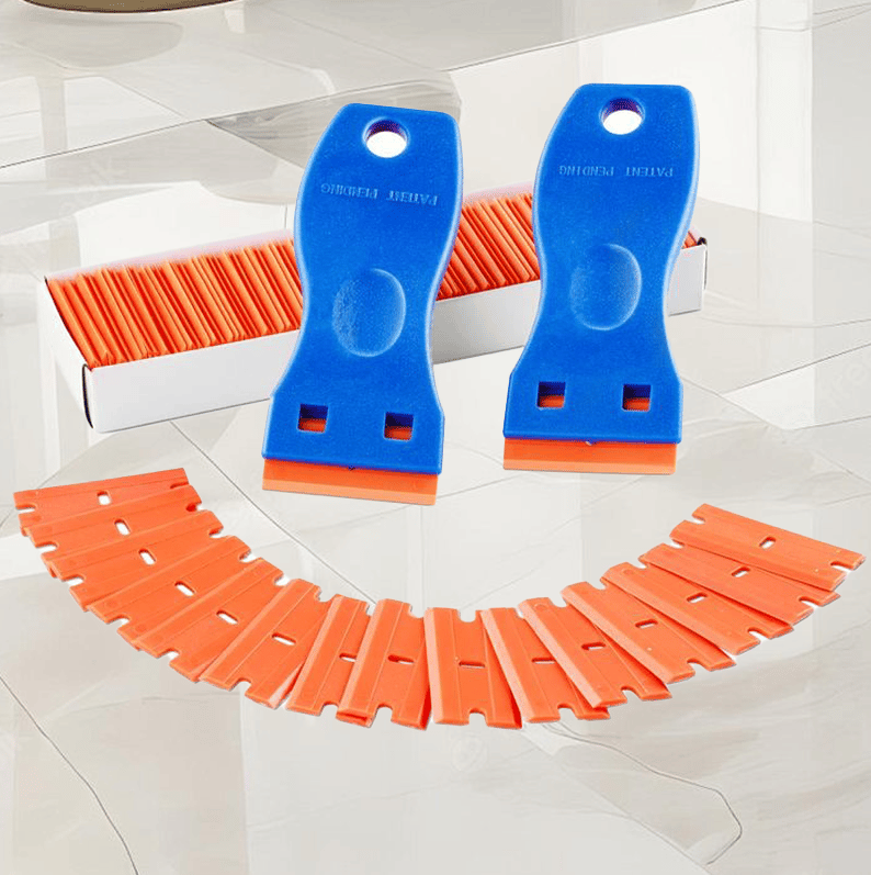Primo Razor Blade Scraper | Durable Plastic, Ergonomic Handle 5