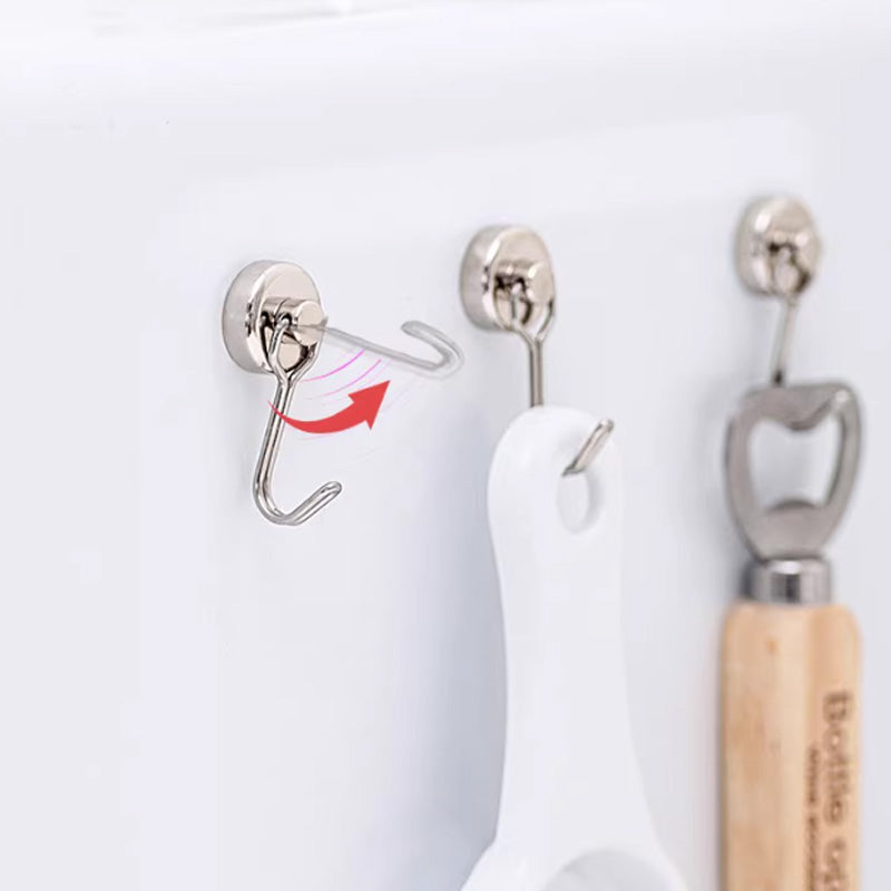 Pura Magnetic Hooks | Heavy-Duty, 360° Rotatable 2