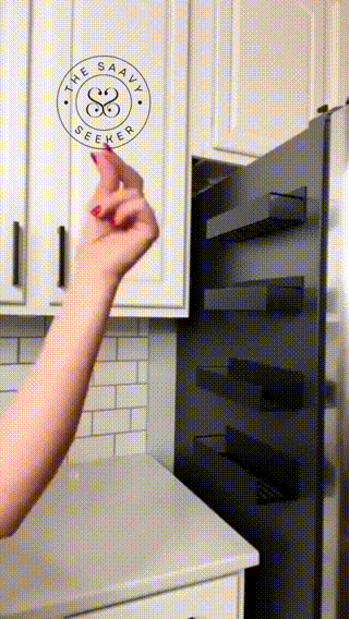 Pura Magnetic Storage Rack | Space-Saving Kitchen Organizer 1