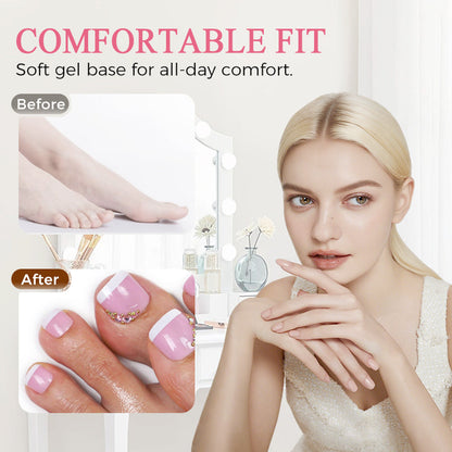 Pura Press-On Nails | Long-Lasting, Comfortable Fit 3