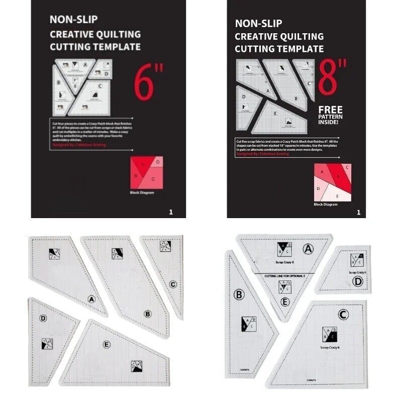 QuiltMaster Cutting Template | Creative Pattern Design 4