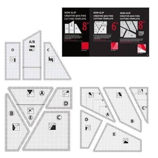 QuiltMaster Cutting Template | Creative Pattern Design 5
